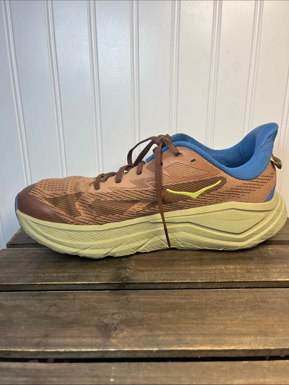 Hoka Men's Challenger 8 Maple Cardamom Trail Running Shoe Sneakers